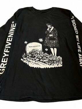 Suicide Boys G59 I Signed My Life Away Long Sleeve T-Shirt Men’s Sz S